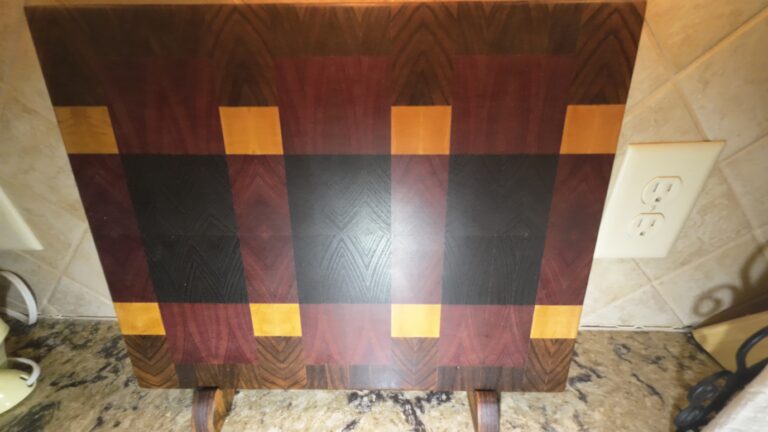 end grain cutting board